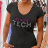 Black Tech (Women's V-Neck)