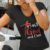 Trust God (Women's V-Neck)