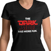 Jedi Dark Side (Women's V-Neck)