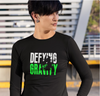 Defying Gravity Green & White (Women's Long Sleeve)