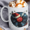 Silent Night Temptations 12 oz Ceramic Mug - Washable, Microwavable