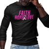 Faith, Hope, & Love (Men's Long Sleeve) - Rookie