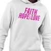 Faith, Hope, & Love (Men's Hoodie) - Rookie