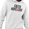 Faith, Hope, & Love (Men's Hoodie) - Rookie