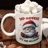 Ugly Sweater Weather 12 oz Ceramic Mug - Washable, Microwavable