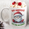 Ugly Sweater Weather 12 oz Ceramic Mug - Washable, Microwavable