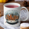 Snowglobe12 oz Ceramic Mug - Washable, Microwavable