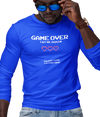 Game Over 2-Bit Arcade (Men Long Sleeve) - Rookie