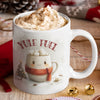 Yule Fuel12 oz Ceramic Mug - Washable, Microwavable