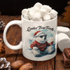 Cooler Than Frosty Polar Bear 12 oz Ceramic Mug - Washable, Microwavable