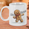 Aw Snap! It's Christmas Gingerbread 12 oz Ceramic Mug - Washable, Microwavable