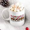 Peppermint Mocha Over Pumpkin Spice 12 oz Ceramic Mug - Washable, Microwavable