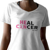 Heal Cancer (Women's V-Neck)