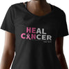 Heal Cancer (Women's V-Neck)