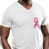 Pink Ribbon - Breast Cancer Awareness (Men's V-Neck)