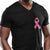 Pink Ribbon - Breast Cancer Awareness (Men's V-Neck)