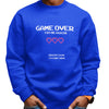 Game Over 2-Bit Arcade (Men's Sweatshirt)